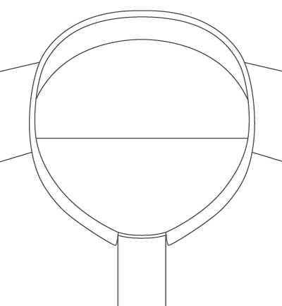 Clergy Tab Technical Sketch