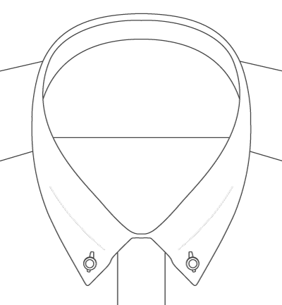 Colorado Button Down Technical Sketch