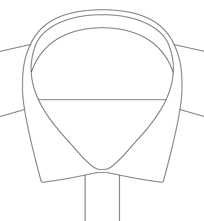 Soft Fused Franklin Spread Technical Sketch