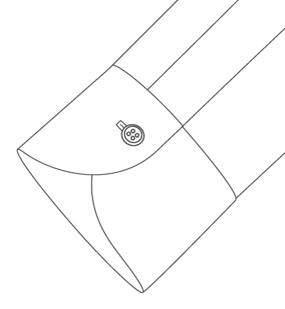 Soft Fused Long Barrel Technical Sketch