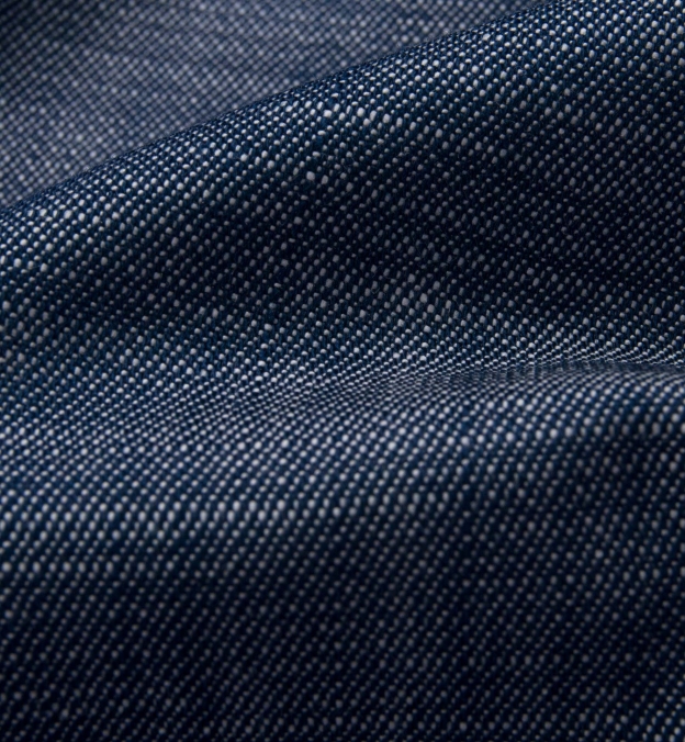 Blue Heavyweight Denim Shirts by Proper Cloth