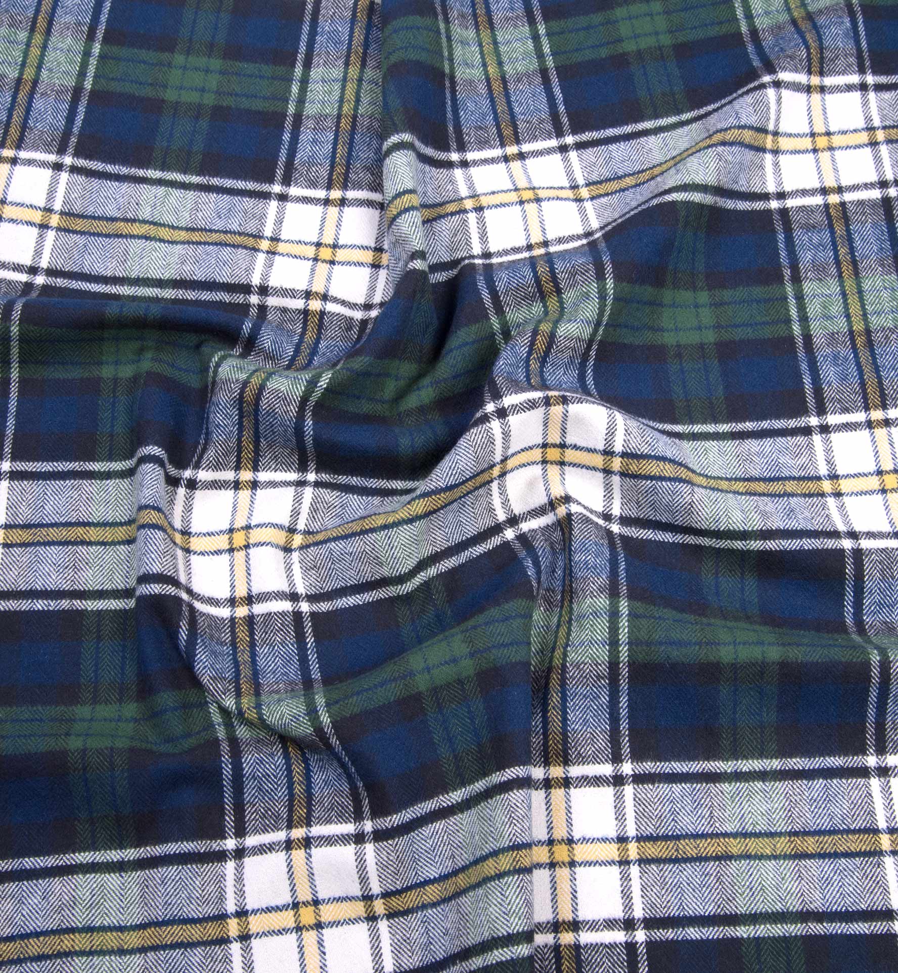Green and Blue Plaid Country Flannel Shirts by Proper Cloth