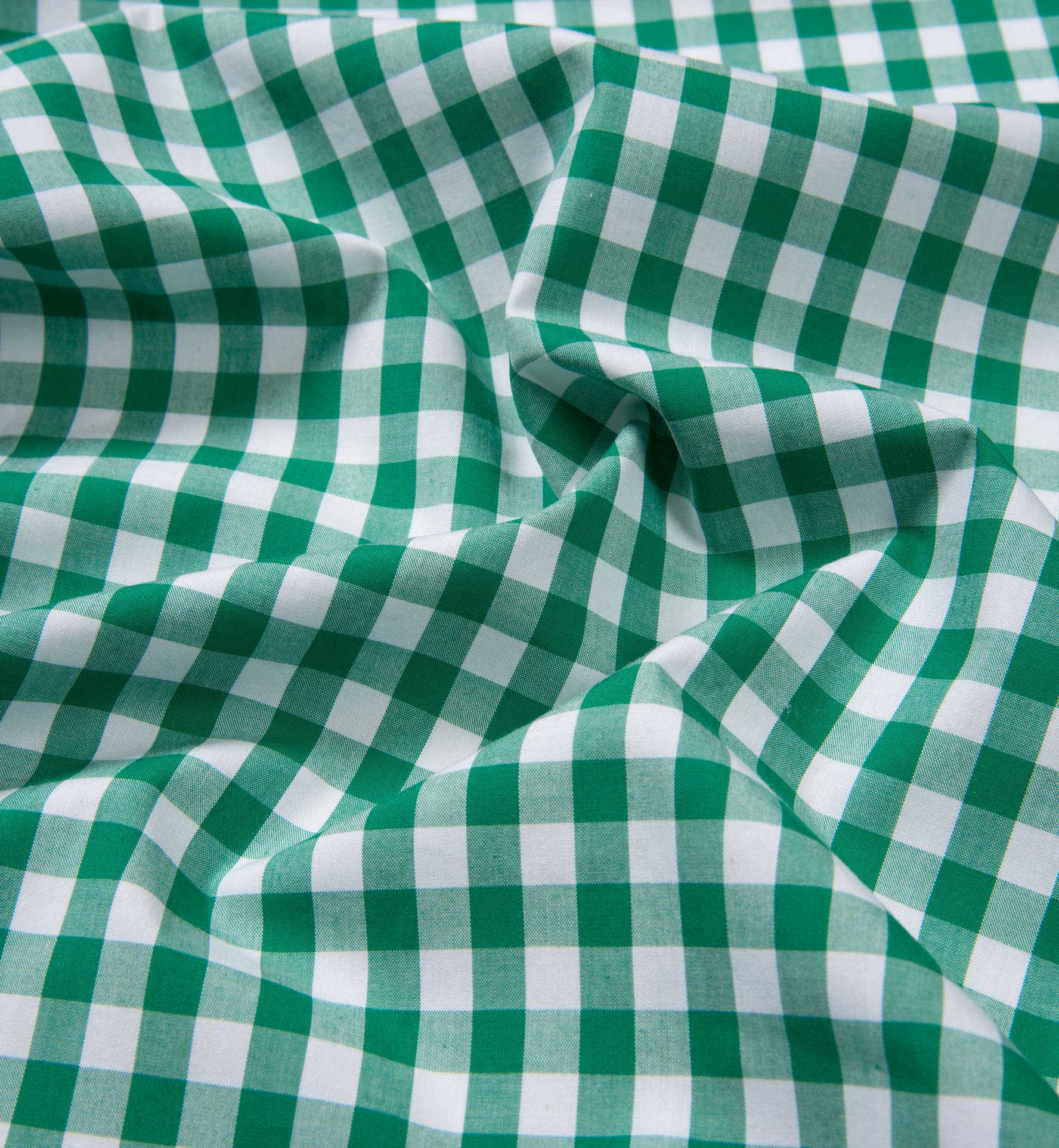 Green Large Gingham Shirts by Proper Cloth