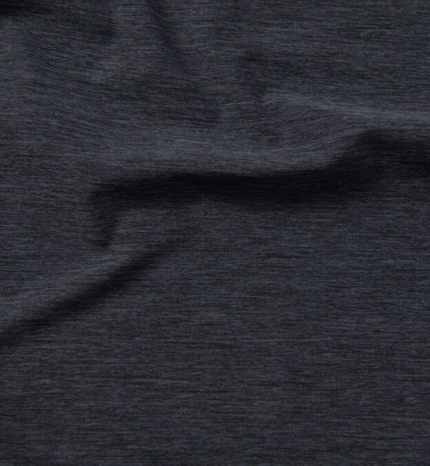 Charcoal Melange Cotton Free Performance Jersey Shirts by Proper Cloth