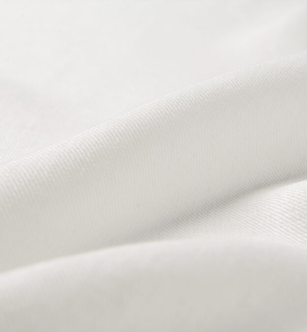 Albini Washed Natural White Linen Twill Shirts by Proper Cloth