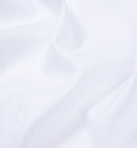 White Cavalry Twill Herringbone Shirts by Proper Cloth