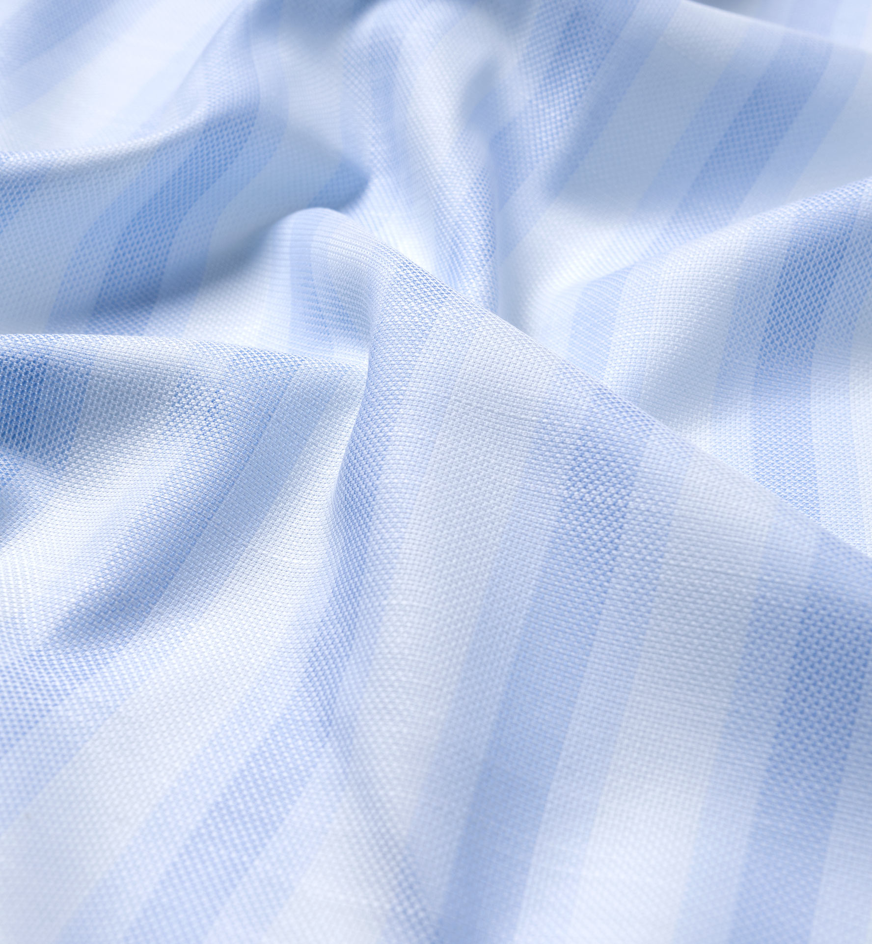 Light Blue Tonal Pique Stripe Shirts by Proper Cloth