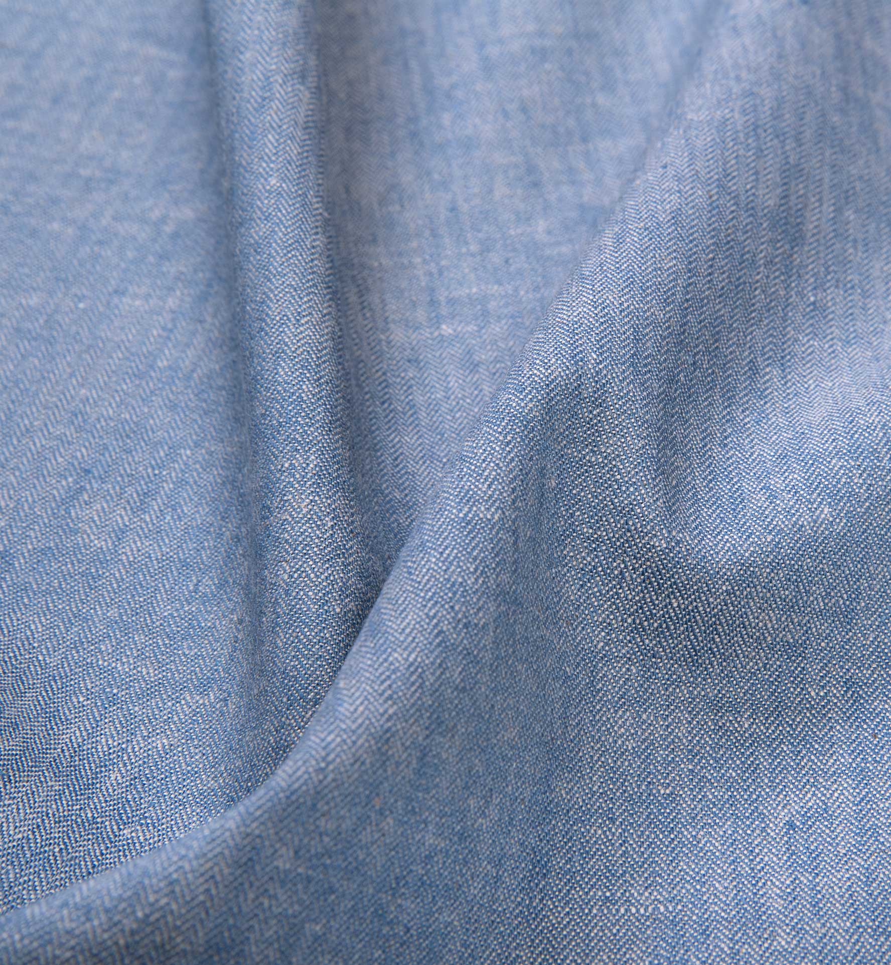 Japanese Light Indigo Herringbone Shirts by Proper Cloth