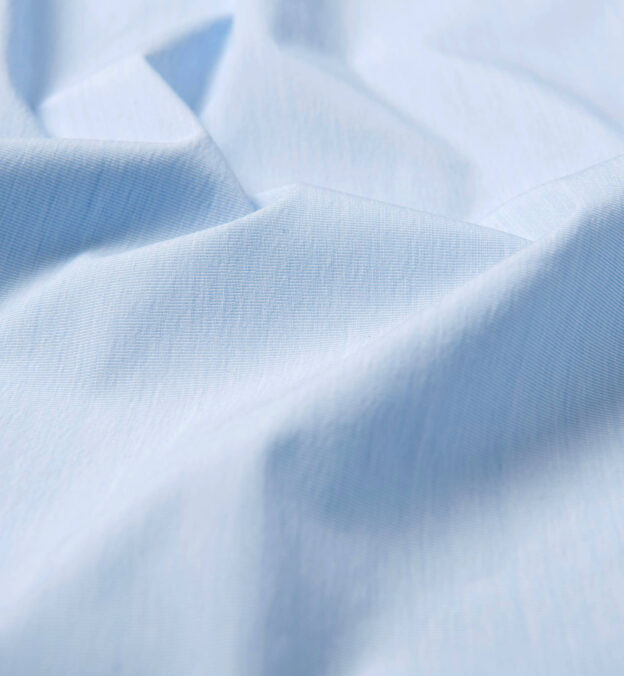 BKT20 Slim Dress Shirt in End-On-End - Light Blue