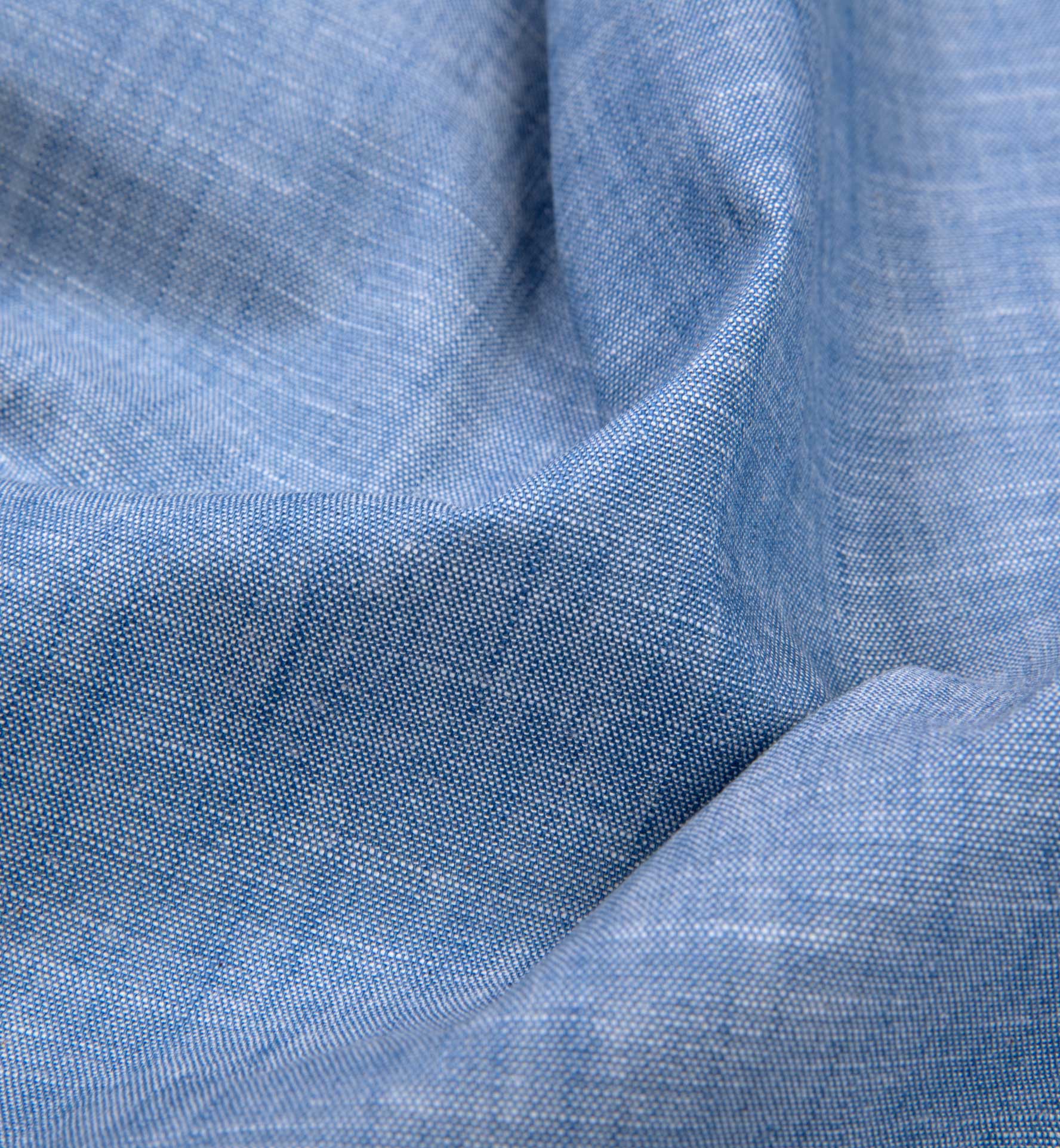 Japanese Light Indigo Slub Chambray Shirts by Proper Cloth