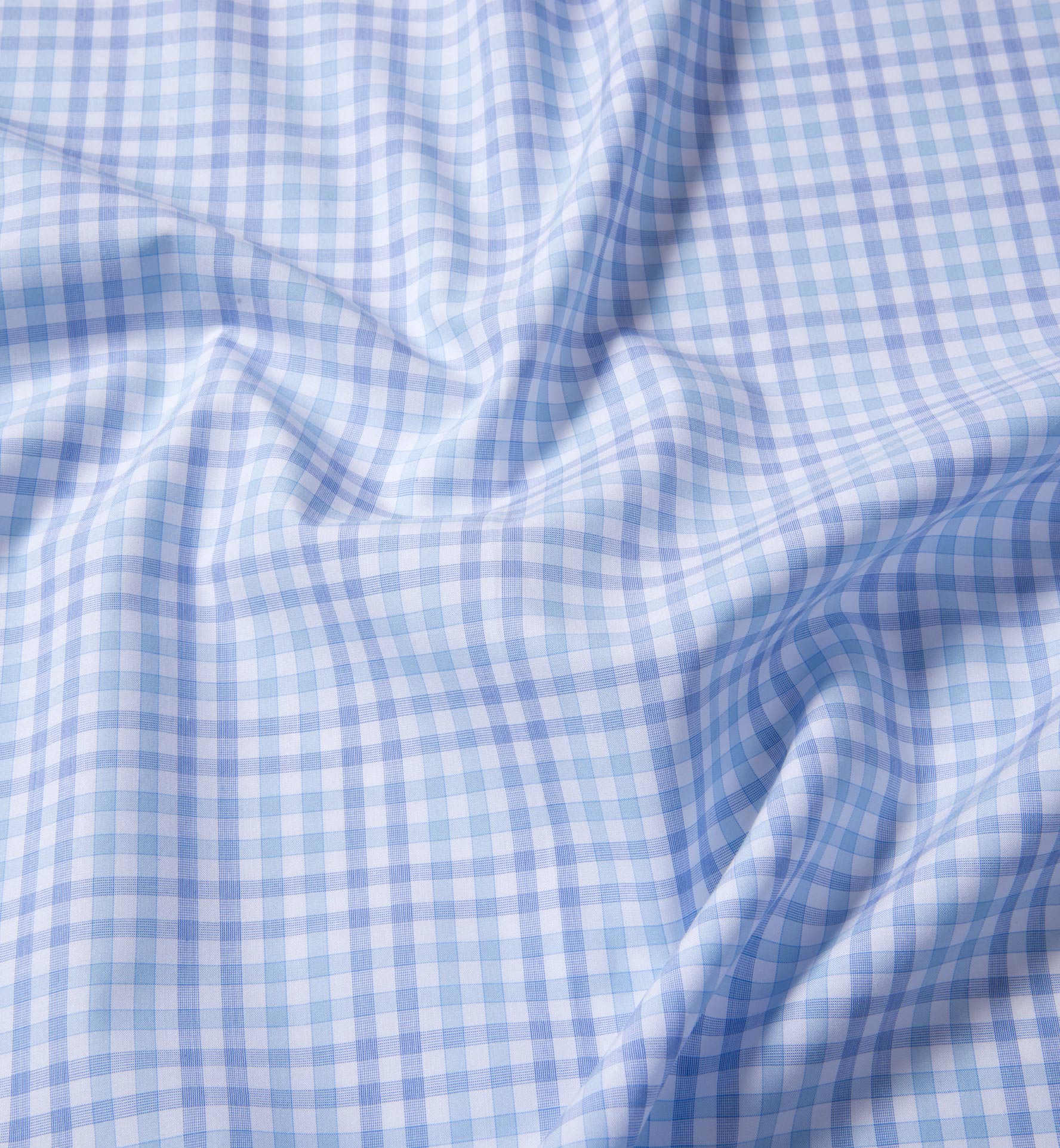 Adams Blue Multi Check Shirts by Proper Cloth