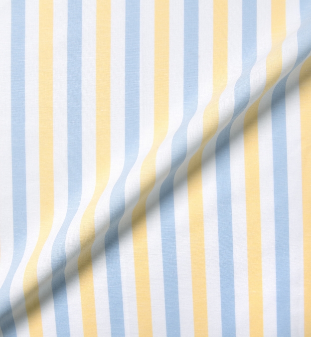 Portuguese Yellow and Light Blue Wide 