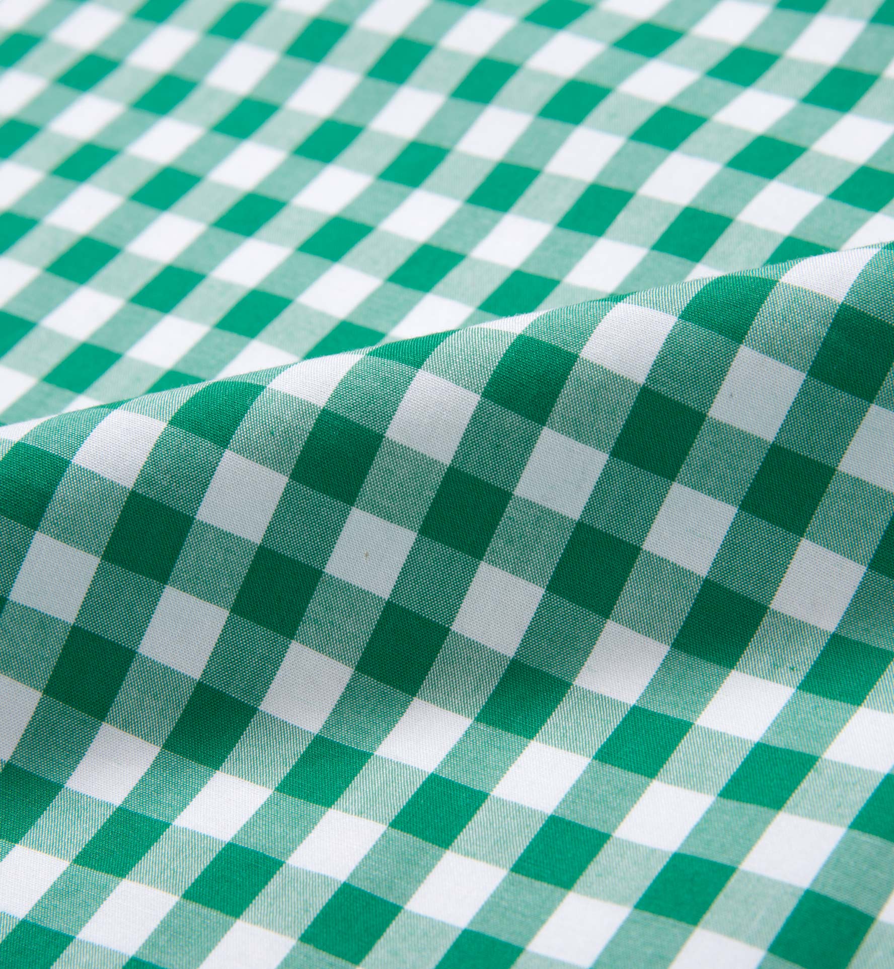 Green Large Gingham Shirts By Proper Cloth