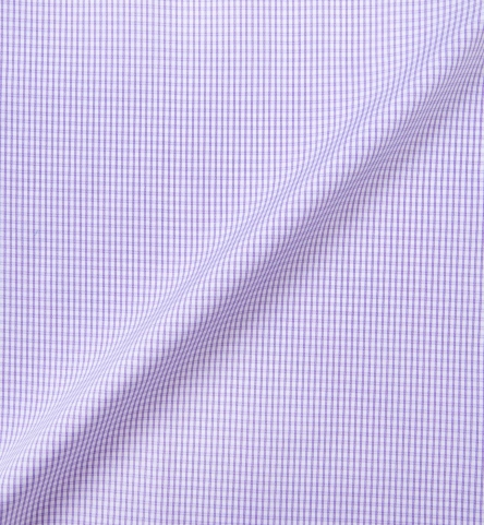 Canclini Lavender Multi-Check Shirts by Proper Cloth