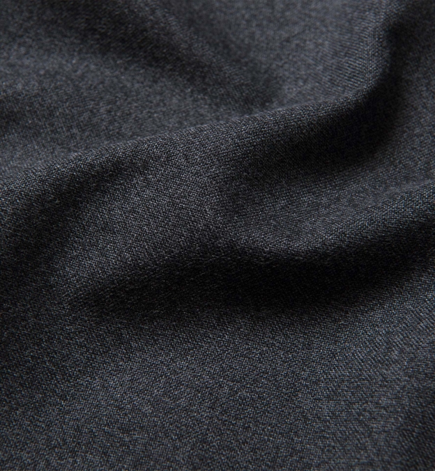 Albini Charcoal Melange Oxford Shirts by Proper Cloth