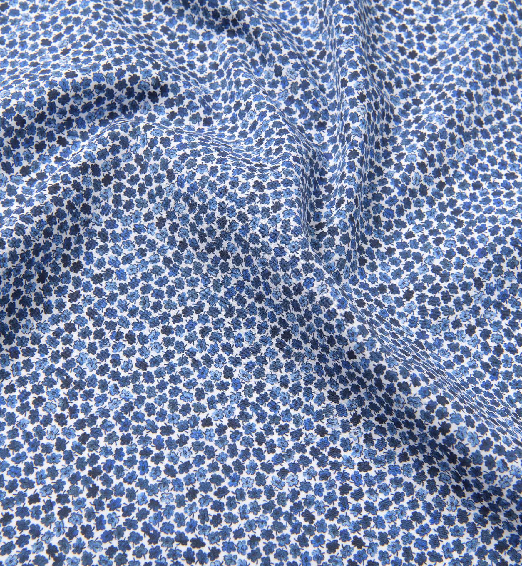 Organic Blue Buttercup Print Shirts by Proper Cloth