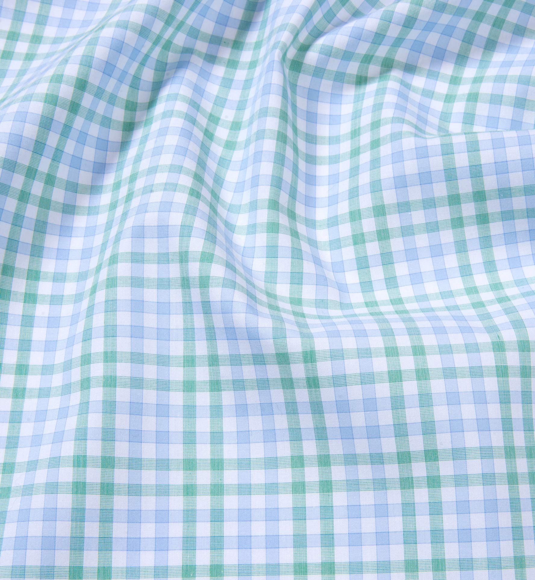 Adams Green Multi Check Shirts by Proper Cloth