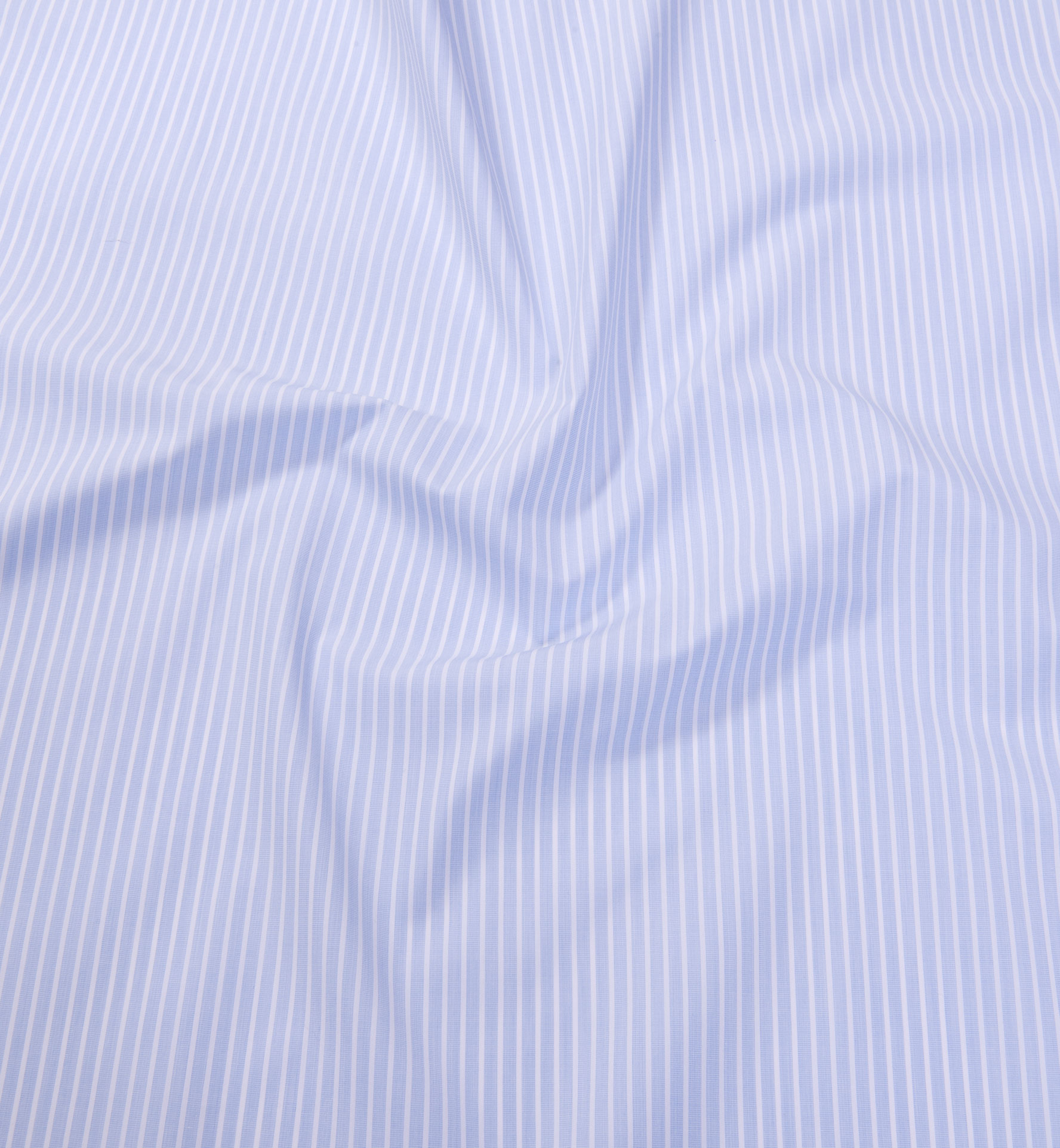 DJA Sea Island Blue End-on-End Stripe Shirts by Proper Cloth