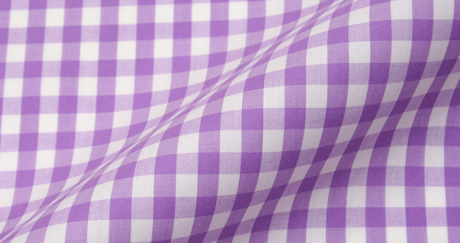 Light Purple Gingham Shirts by Proper Cloth