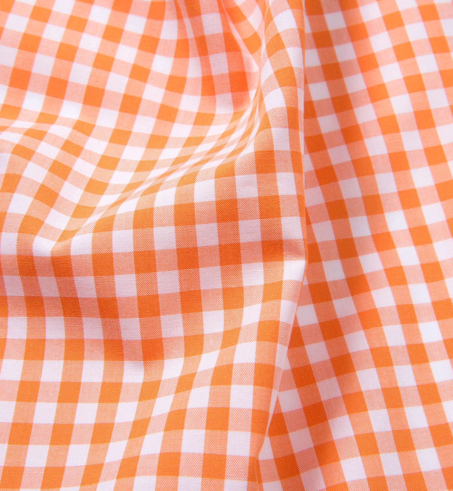 orange gingham pants