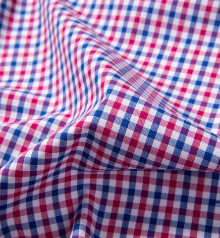 Red and Blue Gingham Shirts by Proper Cloth