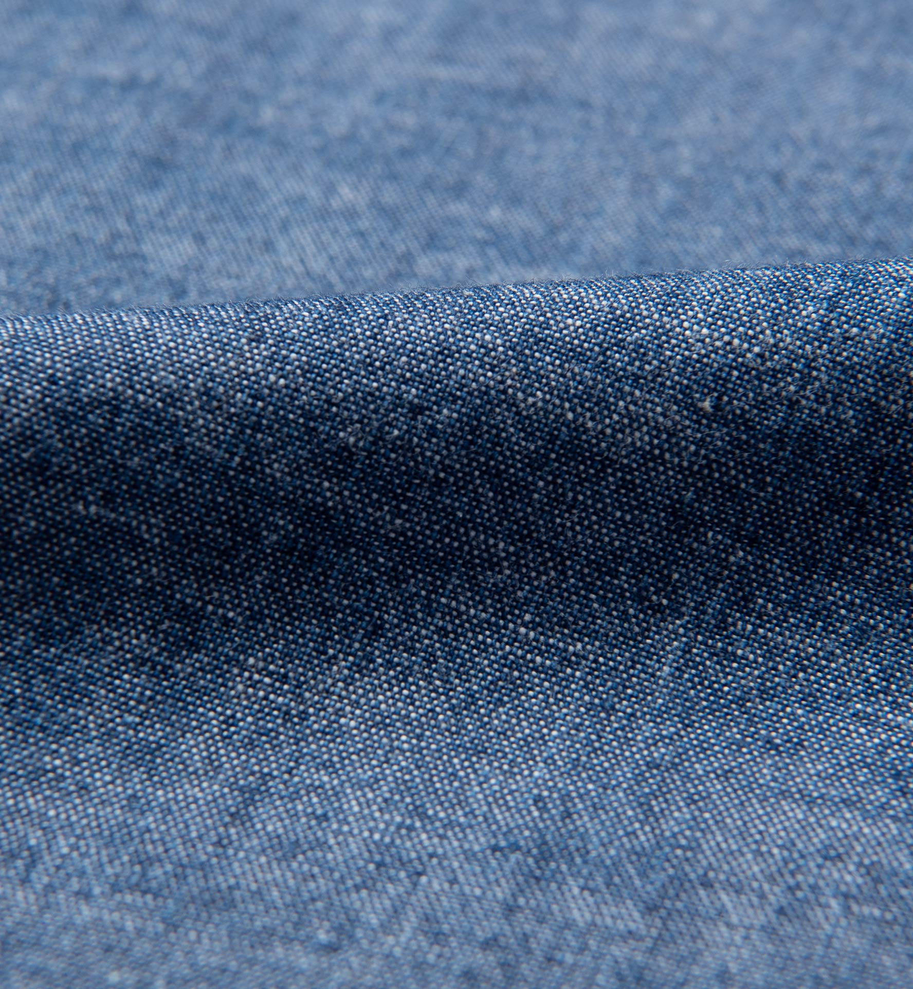 Japanese Washed Heavy Indigo Chambray Shirts by Proper Cloth