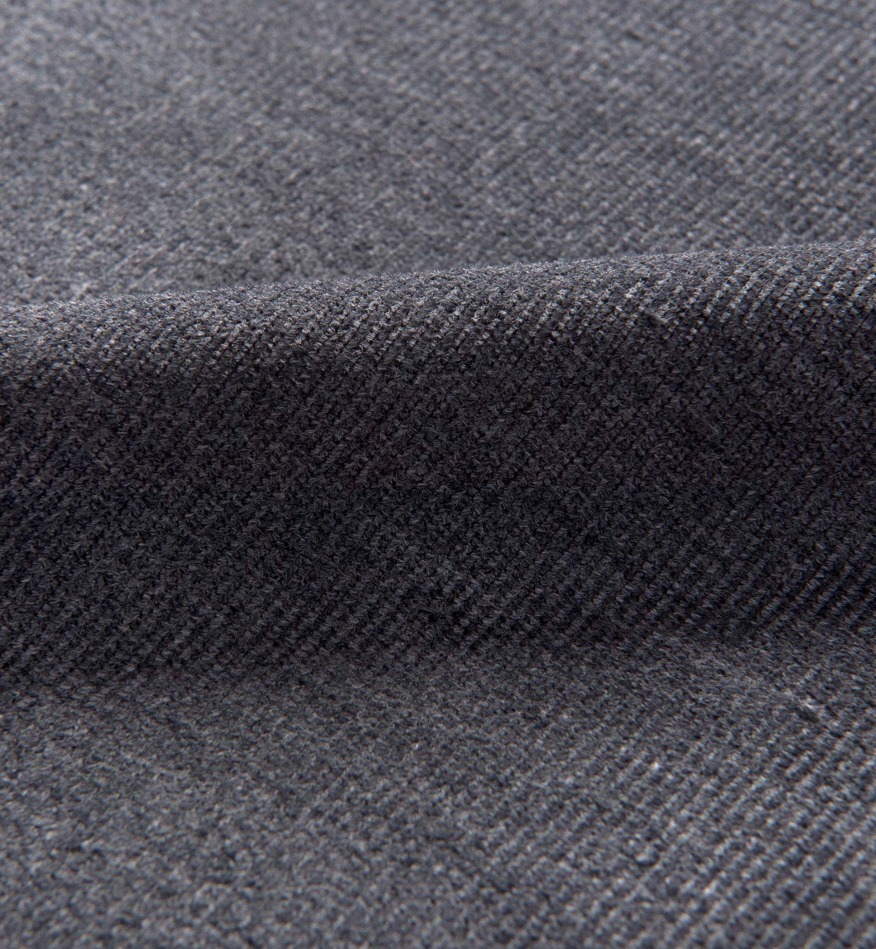 Canclini Dark Grey Melange Corduroy Shirts by Proper Cloth