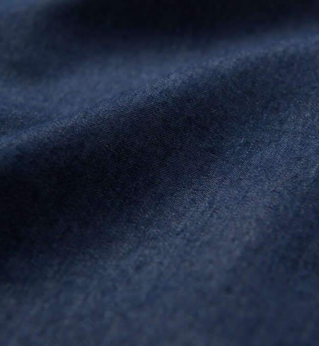 Tencel Dark Wash Denim Shirts 