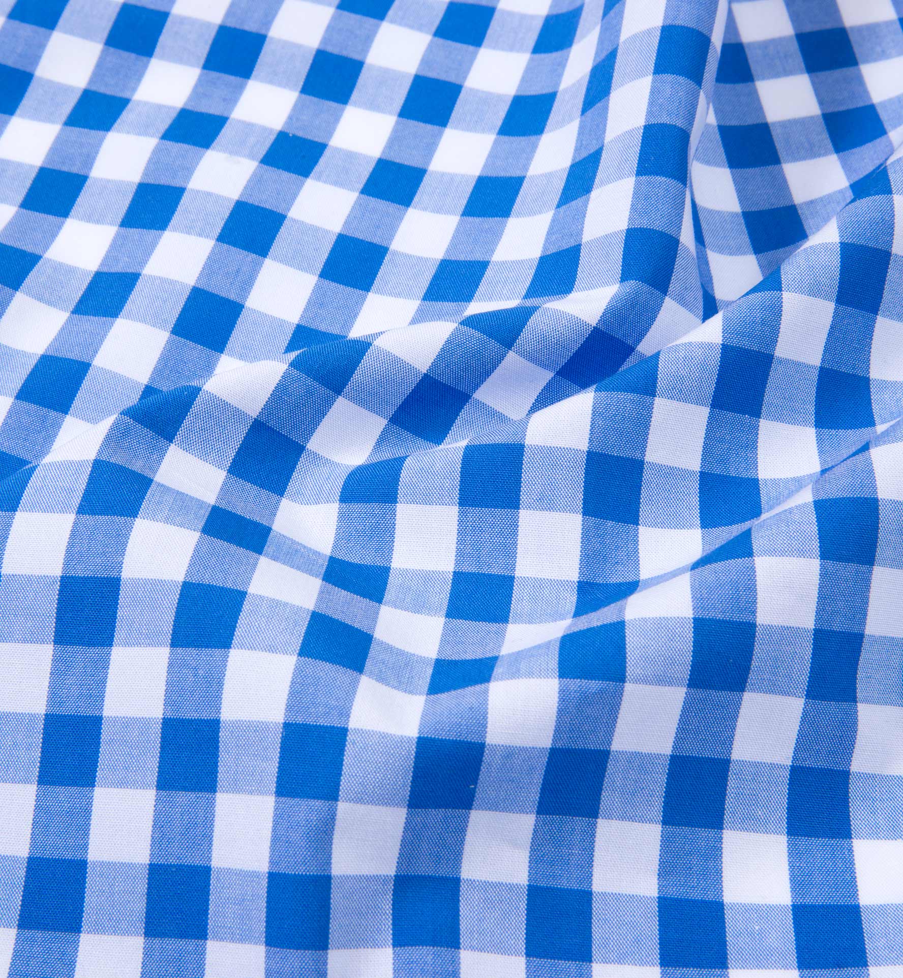 gingham blue shirt