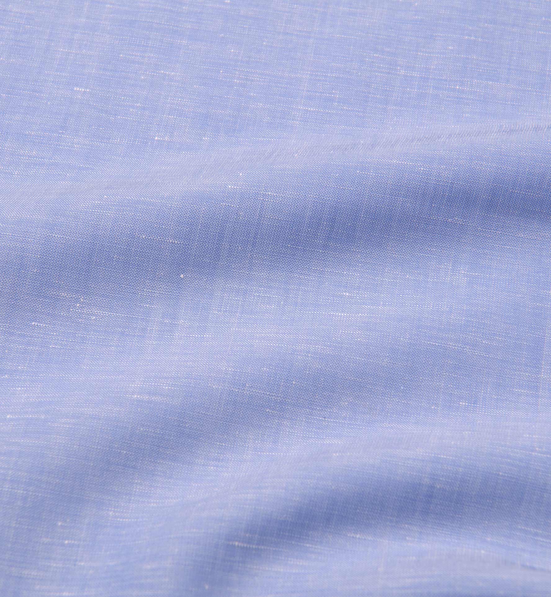 Reda Light Blue Wool and Linen Blend Shirts by Proper Cloth