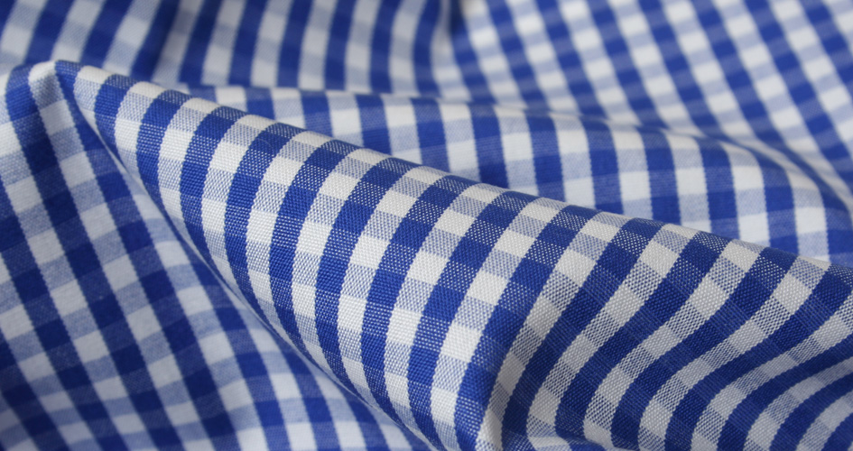 Small Blue Japanese Gingham Shirts by Proper Cloth
