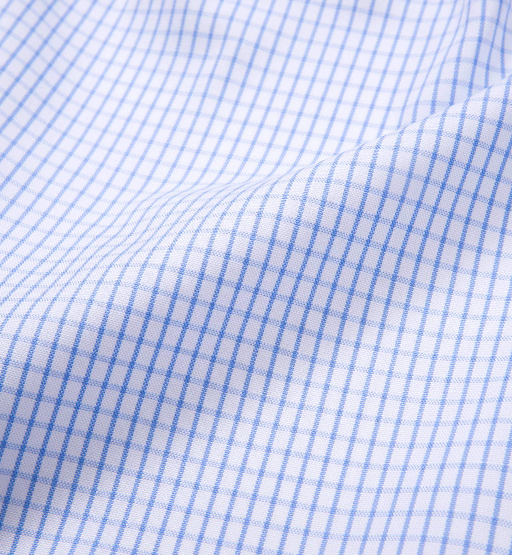 Light Blue 80s Grid Pinpoint Shirts by Proper Cloth