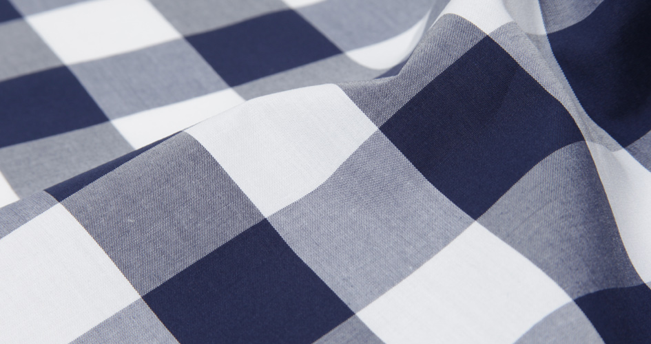 Extra Large Navy Gingham Shirts by Proper Cloth