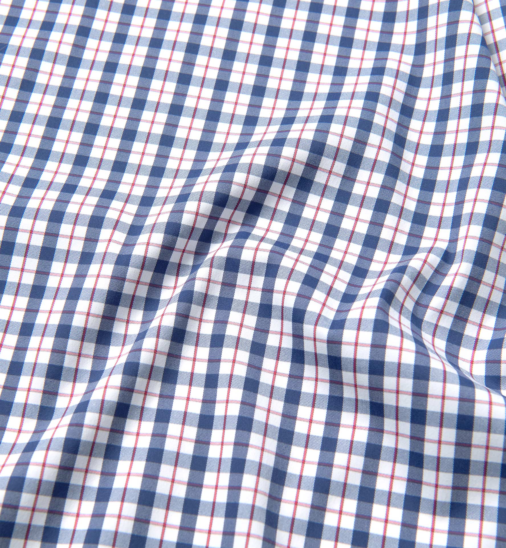 Performance Navy and Red Check Shirts by Proper Cloth