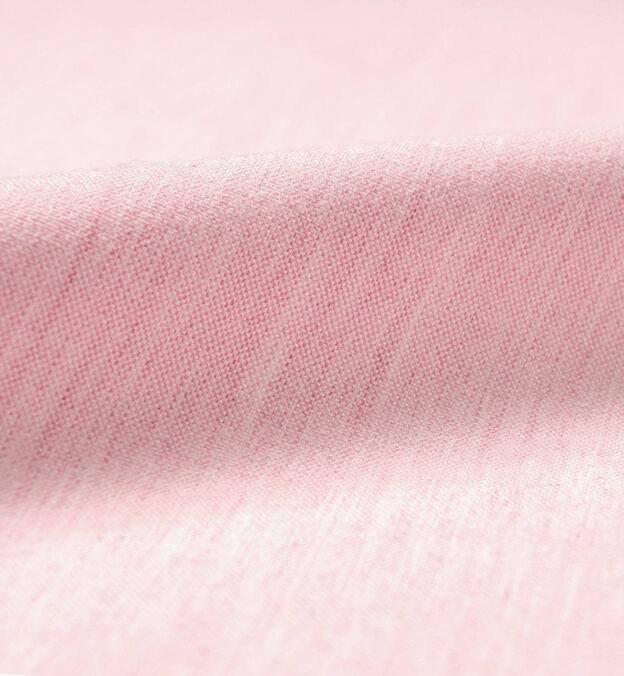 Pink Melange Oxford by Proper Cloth