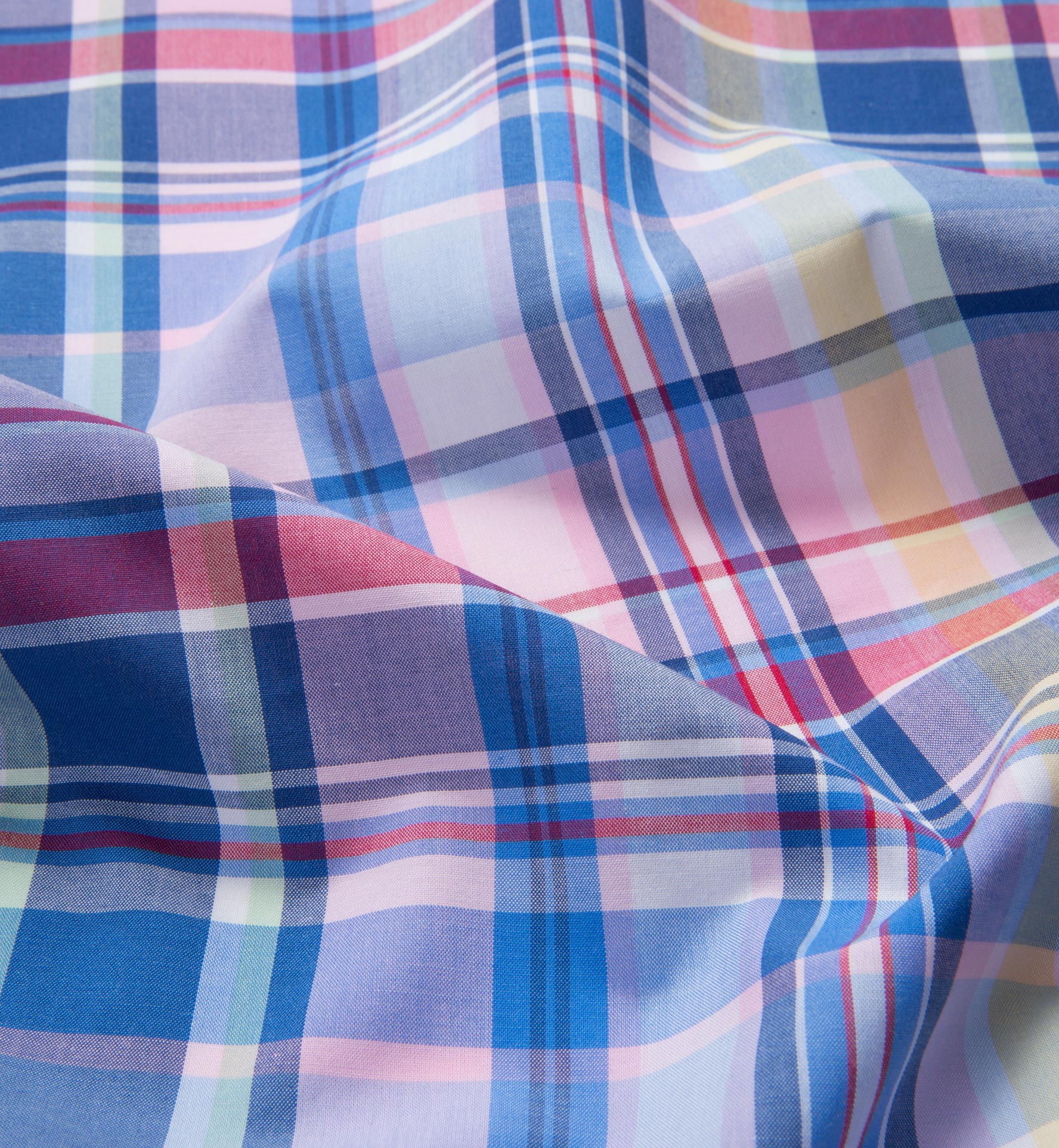 Pink Blue Red Madras Shirts by Proper Cloth