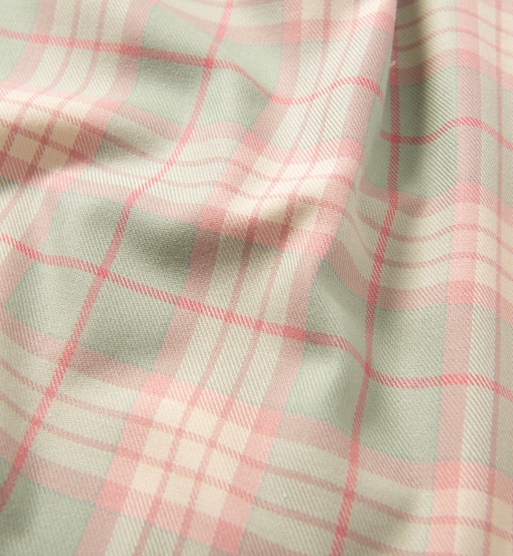 Dusty Sage and Rose California Plaid Shirts by Proper Cloth