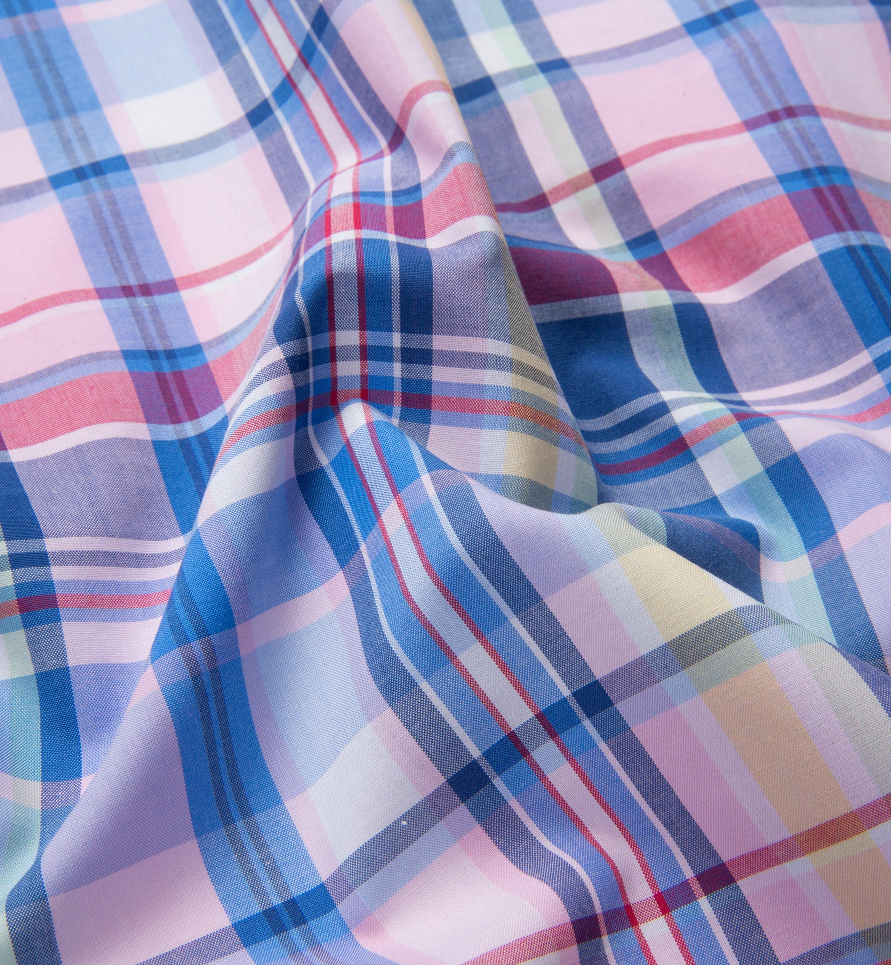 Pink Blue Red Madras Shirts by Proper Cloth