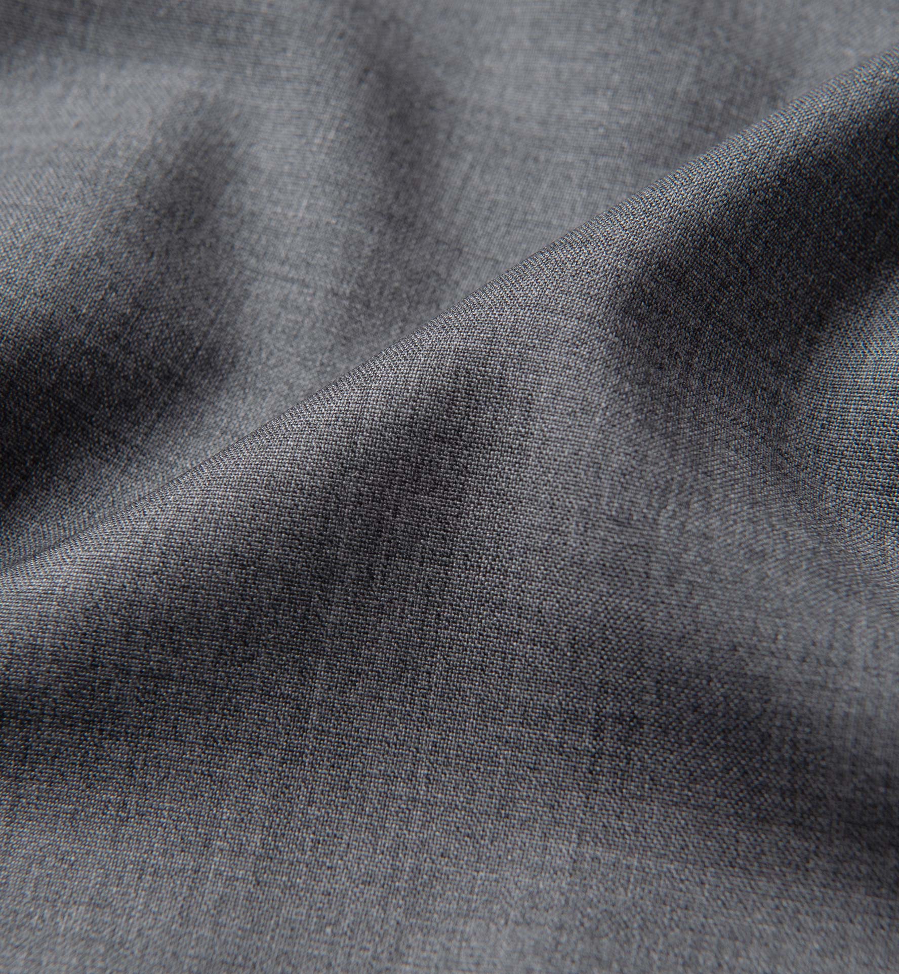 Reda Grey Melange Merino Wool Shirts by Proper Cloth