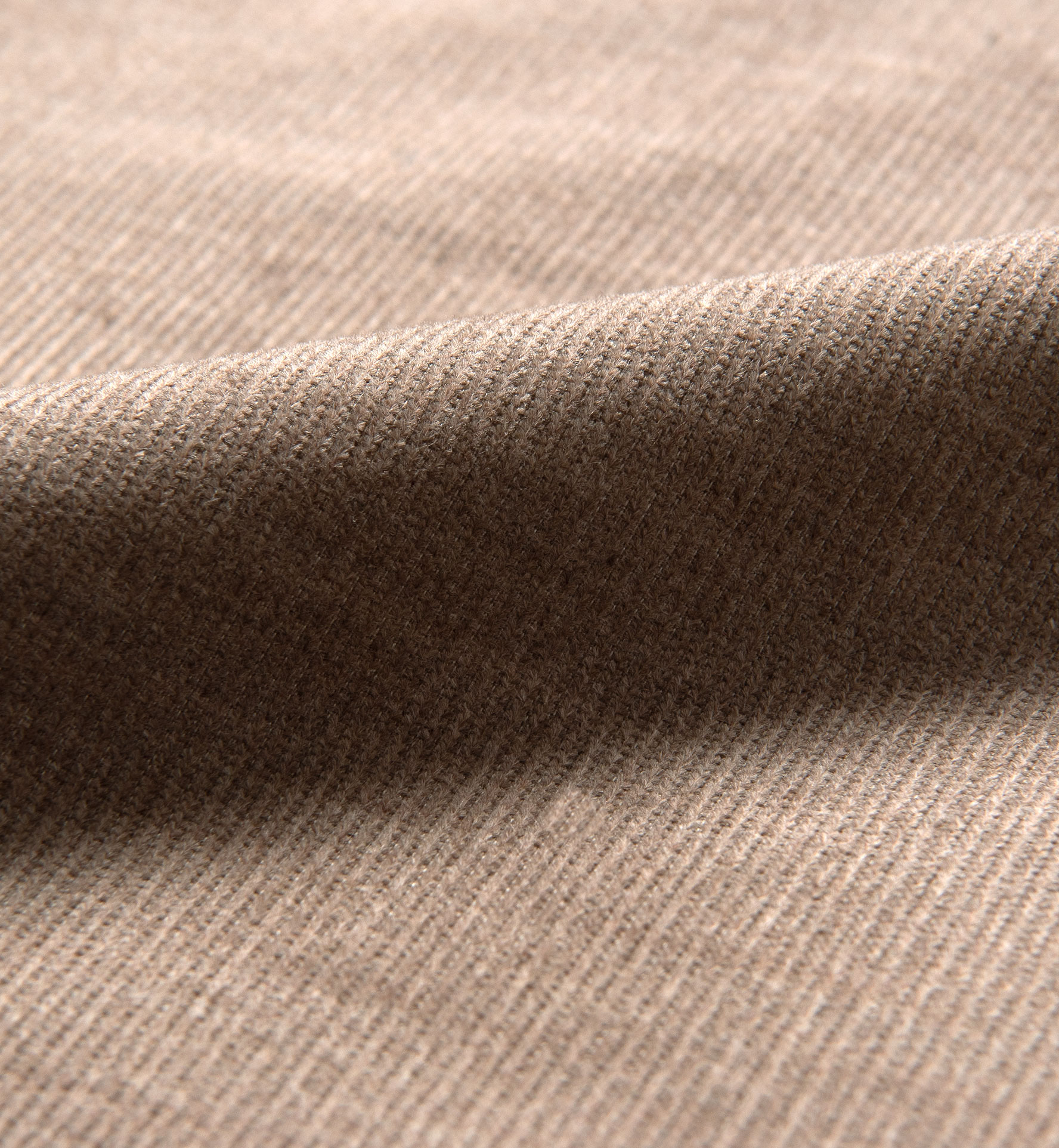 Canclini Beige Melange Corduroy Shirts by Proper Cloth