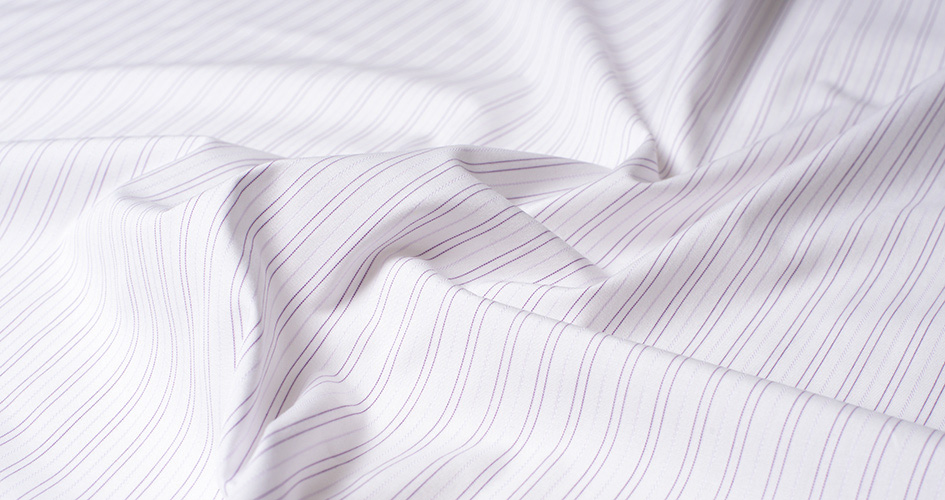 Light Pink Satin Stripe Shirts by Proper Cloth