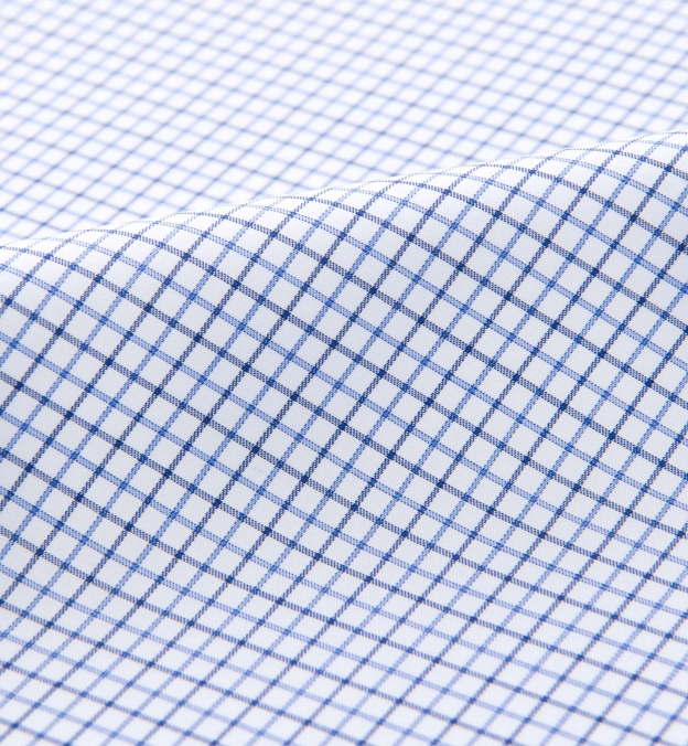 Thomas Mason Goldline Blue Tattersall Shirts by Proper Cloth