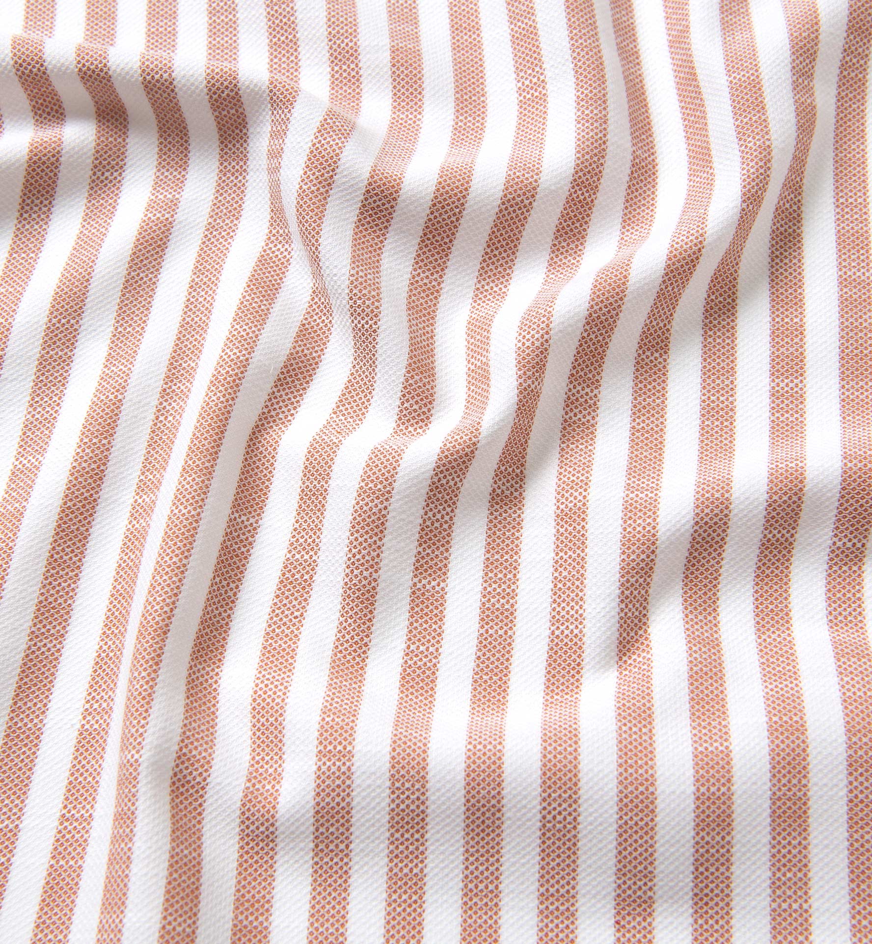 Amalfi Red Bengal Stripe Pique Shirts by Proper Cloth