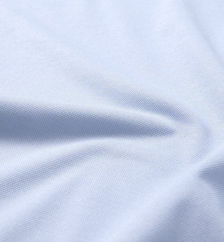 Japanese Light Blue Performance Knit Pique Shirts by Proper Cloth