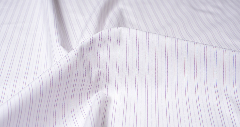 Light Pink Satin Stripe Shirts by Proper Cloth