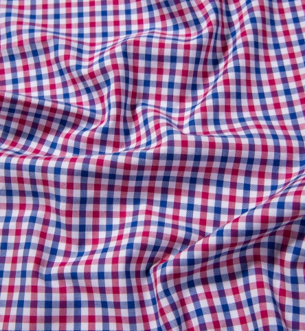 Red and Blue Gingham Shirts by Proper Cloth