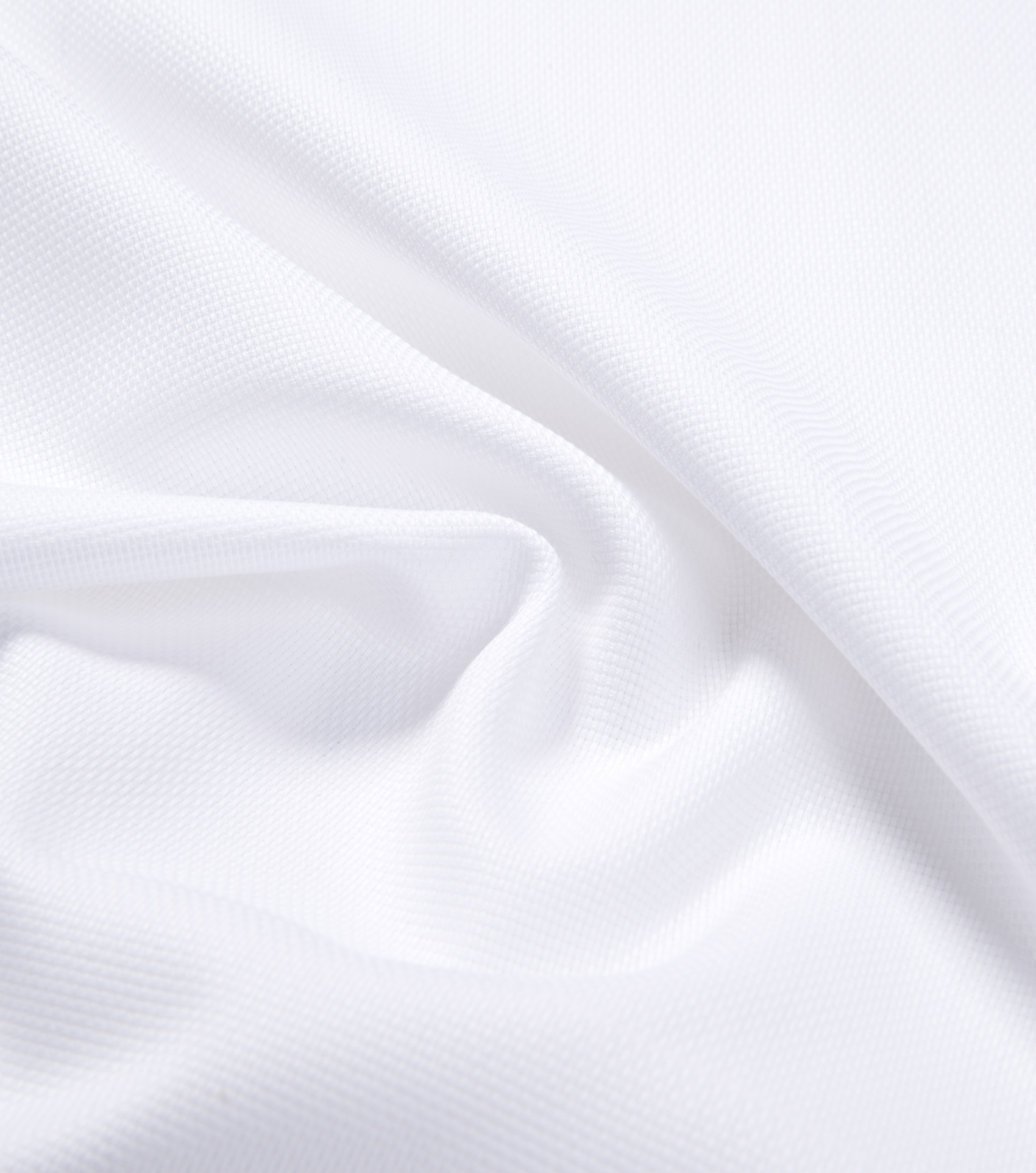 Thomas Mason White Woven Pique Shirts by Proper Cloth