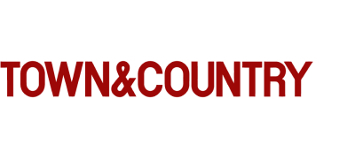 Press logo for TOWN & COUNTRY MAG