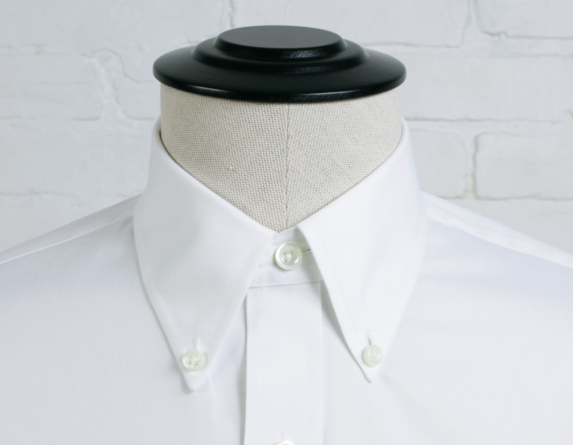 Collar Buttoned, No Tie