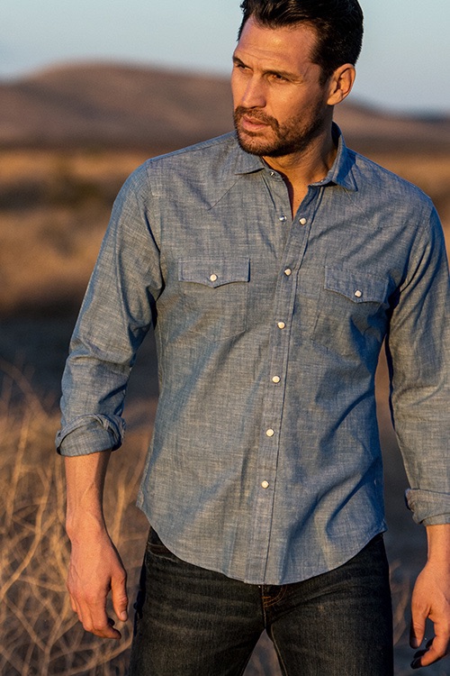 Custom Denim Leisure Shirts - Shirtworks - Shirtworks